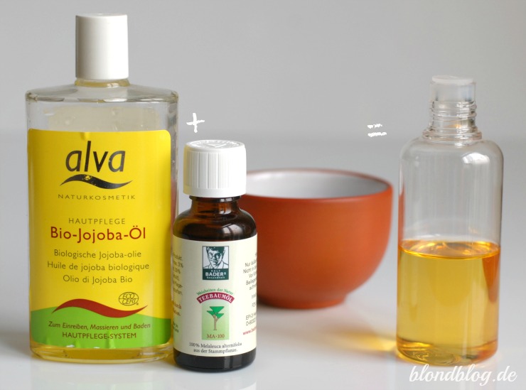 teebaumoel unreine haut akne