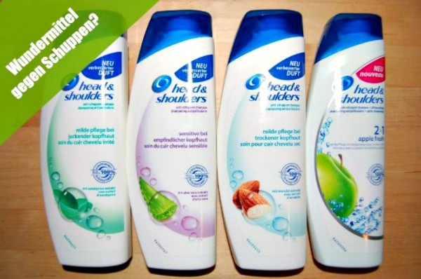 head and shoulders shampoo gegen schuppen test