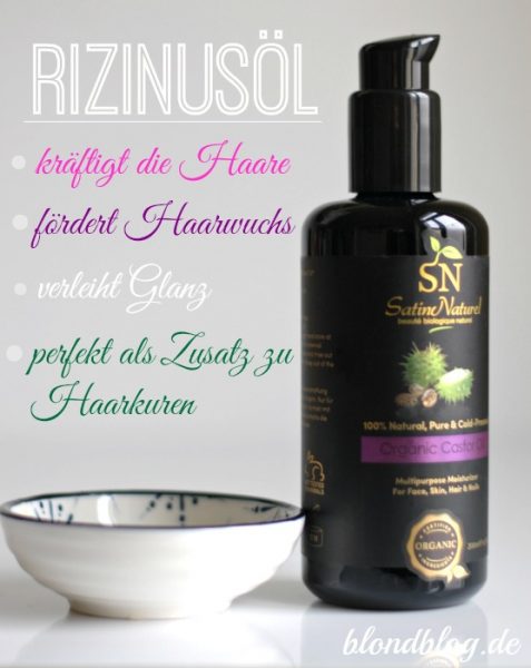 haaroel ohne silikone rizinusoel