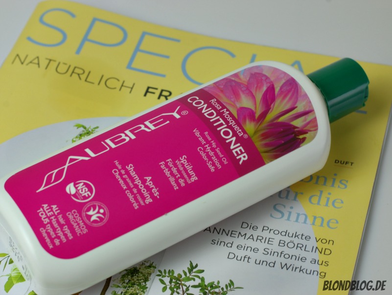 guter conditioner extrem trockene haare aubrey organics