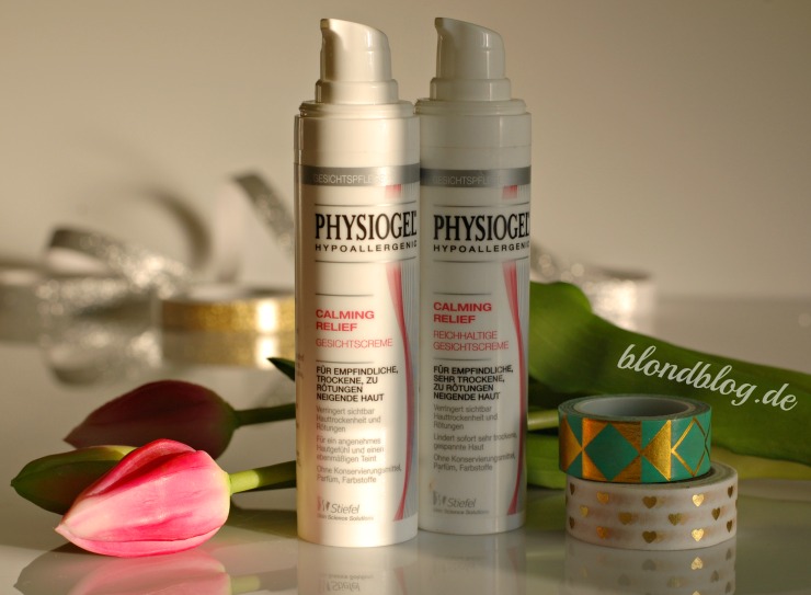 physiogel calming relief gesichtscreme trockene haut
