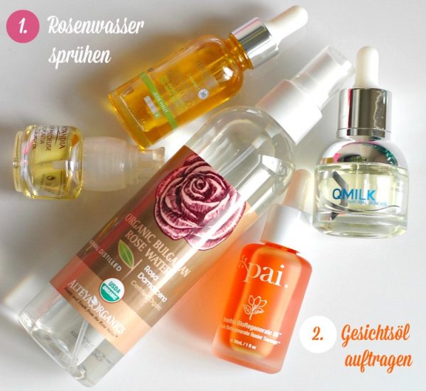 gesichtsoel anwendung tipps