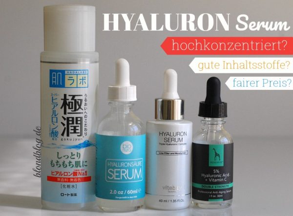 bestes hyaluron serum hochkonzentriert test 